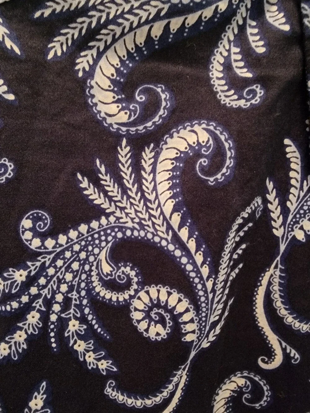 NWT Banana Republic Mens Navy Paisley Pattern Short Sleeve Slim Fit Shirt - XL